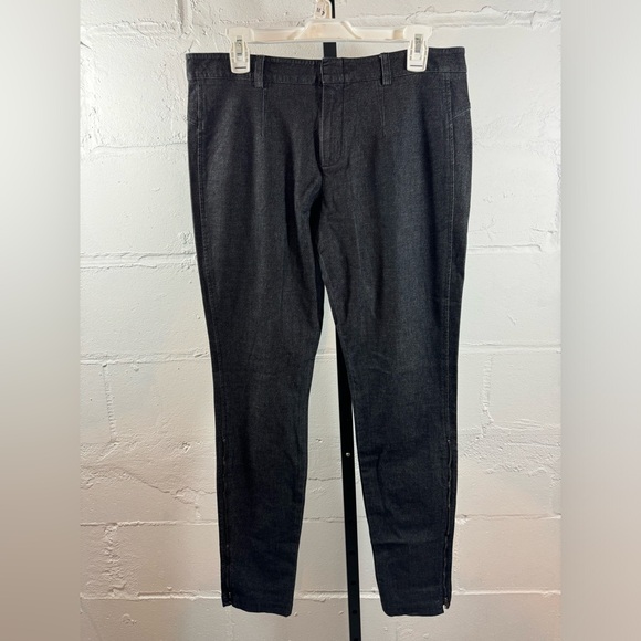 Vince Zip Leg Pants Size 10 Black - Picture 1 of 5